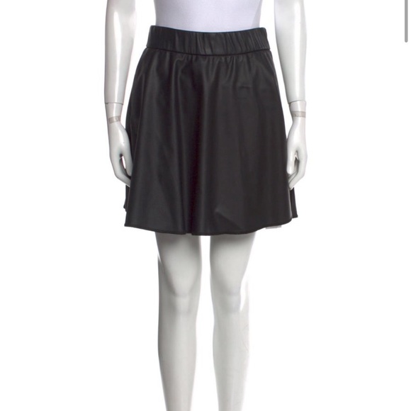 assembly NY Faux Leather Mini Skirt - Picture 1 of 7